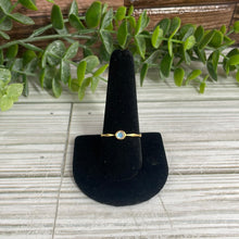 Load image into Gallery viewer, Rainbow Moonstone Size 10 14k Gold Plated Ring