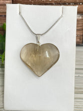 Load image into Gallery viewer, Smoky Citrine Heart Pendant