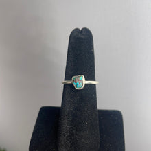 Load image into Gallery viewer, Chrysocolla Size 6 Sterling Silver Ring