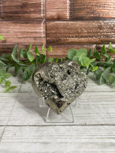 Load image into Gallery viewer, Pyrite Heart Medium