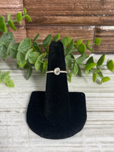 Load image into Gallery viewer, Herkimer Diamond SZ 5 Sterling Silver Ring