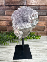 Load image into Gallery viewer, Amethyst and Calcite on Stand