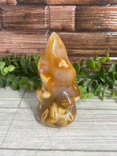 Load image into Gallery viewer, Carnelian & Orca Agate Flame