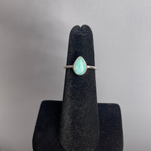 Load image into Gallery viewer, Amazonite Size 6 Sterling Silver Ring