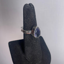 Load image into Gallery viewer, Iolite Size 6 Sterling Silver Ring