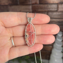 Load image into Gallery viewer, Rhodochrosite Wire-Wrapped Pendant