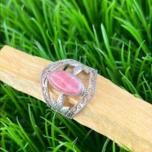 Load image into Gallery viewer, Rhodochrosite Sterling Silver Ring Size 10
