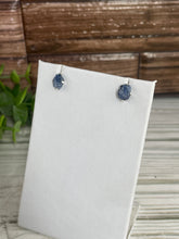 Load image into Gallery viewer, Sapphire Sterling Silver Studs