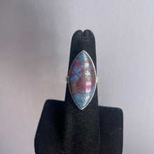 Load image into Gallery viewer, Ruby Kyanite Size 6 Sterling Silver Ring