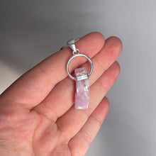 Load image into Gallery viewer, Kunzite Sterling Silver Pendant