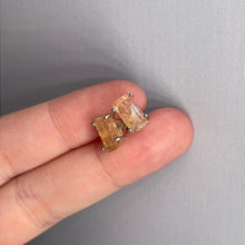 Load image into Gallery viewer, Imperial Topaz Sterling Silver Stud Earrings