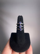 Load image into Gallery viewer, Tanzanite SZ 6 Sterling Silver Ring