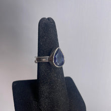 Load image into Gallery viewer, Iolite Size 6 Sterling Silver Ring