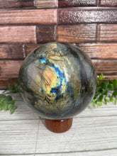 Load image into Gallery viewer, Labradorite Sphere XL