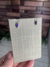 Load image into Gallery viewer, Amethyst Sterling Silver Studs