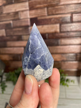 Load image into Gallery viewer, Iolite Half-Polished Point