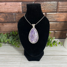 Load image into Gallery viewer, Lepidolite Wire-Wrapped Pendant