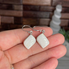Load image into Gallery viewer, Scolecite Sterling Silver Earrings