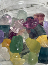 Load image into Gallery viewer, Fluorite Mini Halloween Carving