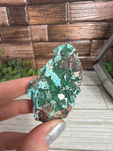 Load image into Gallery viewer, Druzy Chrysocolla With Malachite