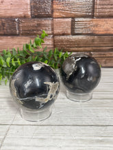 Load image into Gallery viewer, Volcanic Agate Sphere