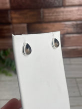 Load image into Gallery viewer, Smoky Quartz Sterling Silver Stud Earrings