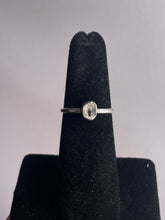 Load image into Gallery viewer, Herkimer Diamond SZ 5 Sterling Silver Ring