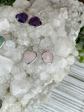 Load image into Gallery viewer, Sterling Silver Heart Earrings