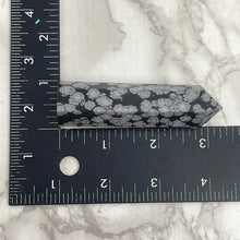 Load image into Gallery viewer, Snowflake Obsidian Tower