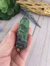 Load image into Gallery viewer, Ruby Zoisite Crystal Tower | Zoisite Point | Crystals Rocks Stones & Minerals