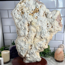 Load image into Gallery viewer, Pink Amethyst On Stand