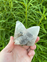 Load image into Gallery viewer, Dogtooth Calcite Twin Crystal with Hematite Inclusion