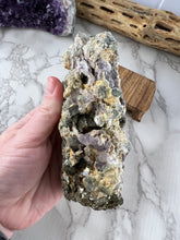 Load image into Gallery viewer, Pyrite, Quartz and Fluorite Specimen