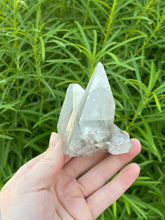 Load image into Gallery viewer, Dogtooth Calcite Twin Crystal with Hematite Inclusion