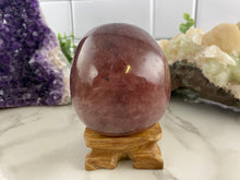 Load image into Gallery viewer, Strawberry Quartz Skull