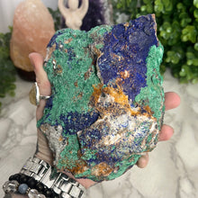 Load image into Gallery viewer, Azurite and Malachite Raw Specimen
