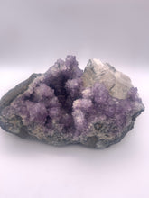 Load image into Gallery viewer, Amethyst & Calcite Cluster