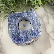 Load image into Gallery viewer, Sodalite Candle Holder