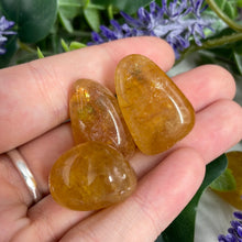 Load image into Gallery viewer, Yellow Fluorite Tumbled
