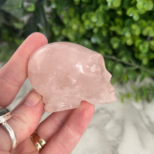 Load image into Gallery viewer, Rose Quartz Alien Skull