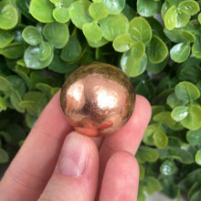 Load image into Gallery viewer, Copper Sphere Small