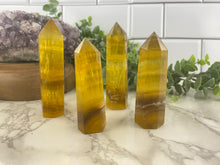 Load image into Gallery viewer, Yellow Fluorite Tower