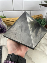 Load image into Gallery viewer, Shungite Pyramid XL