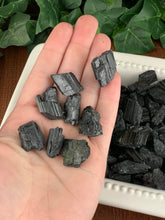 Load image into Gallery viewer, Black Tourmaline Piece | Raw Black Tourmaline Crystal