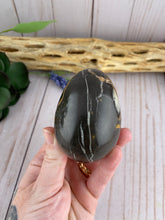 Load image into Gallery viewer, Brown & Black Jasper Egg | Jasper Polished Crystal