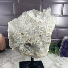 Load image into Gallery viewer, Clear Quartz Cluster on Stand