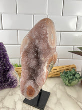 Load image into Gallery viewer, Amethyst on Metal Stand