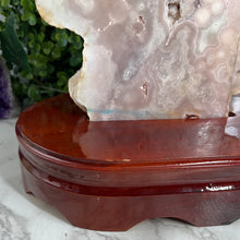 Load image into Gallery viewer, Pink Amethyst On Stand