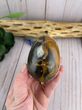 Load image into Gallery viewer, Brown & Black Jasper Egg | Jasper Polished Crystal