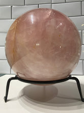 Load image into Gallery viewer, Rose Quartz Sphere- 25 pounds!!